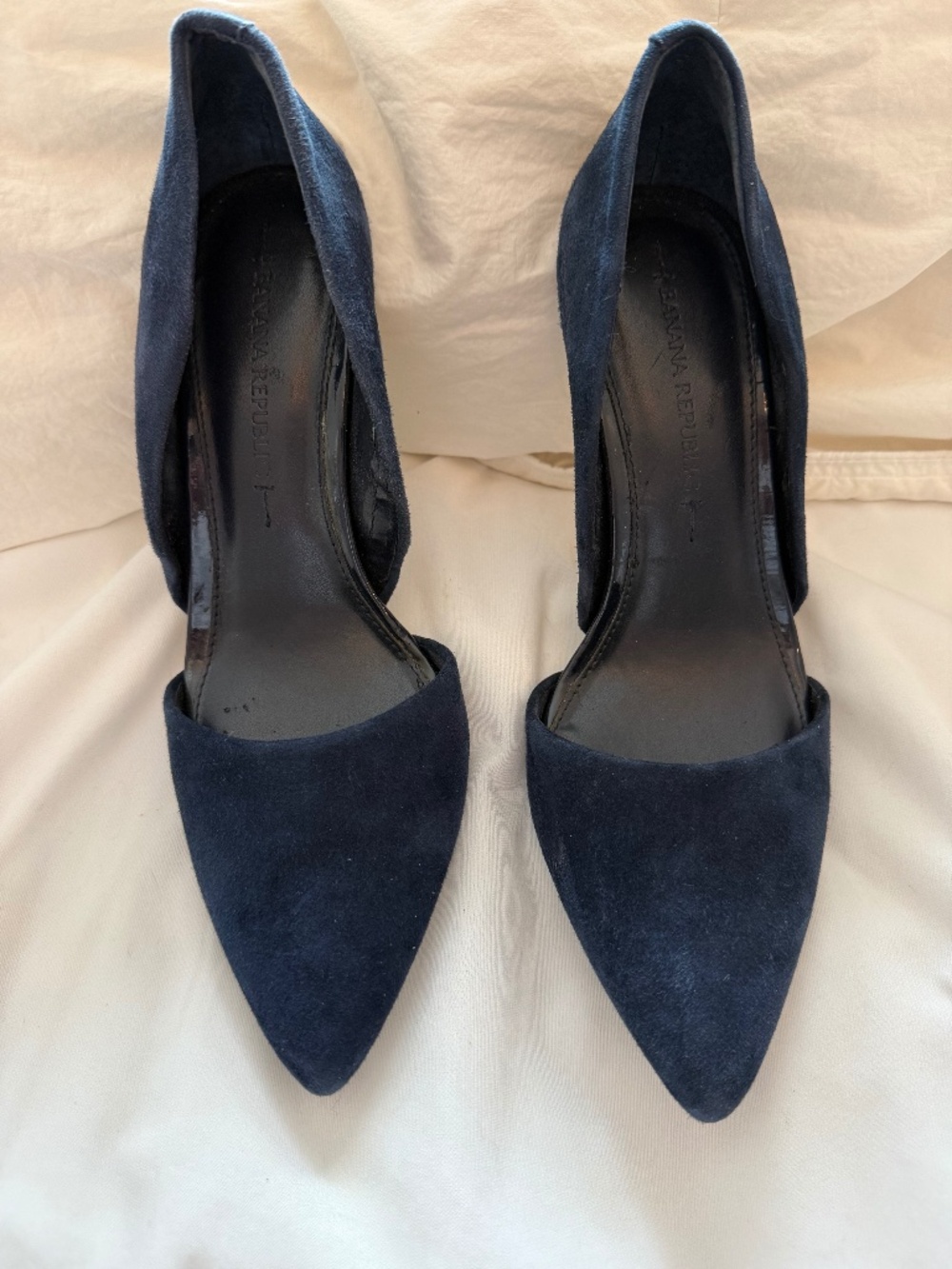 Blue Velvet Banana Republic pumps